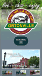 Mobile Screenshot of ortonvillevillage.com