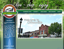 Tablet Screenshot of ortonvillevillage.com